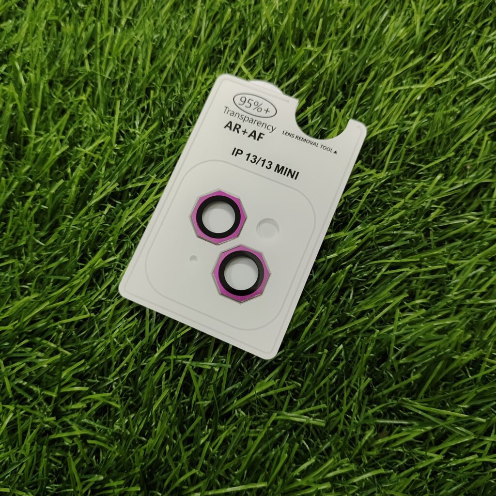 Pack Of 1 Hexagonal Design Shape Camera Lens Protector For iPhone 13/13 MINI