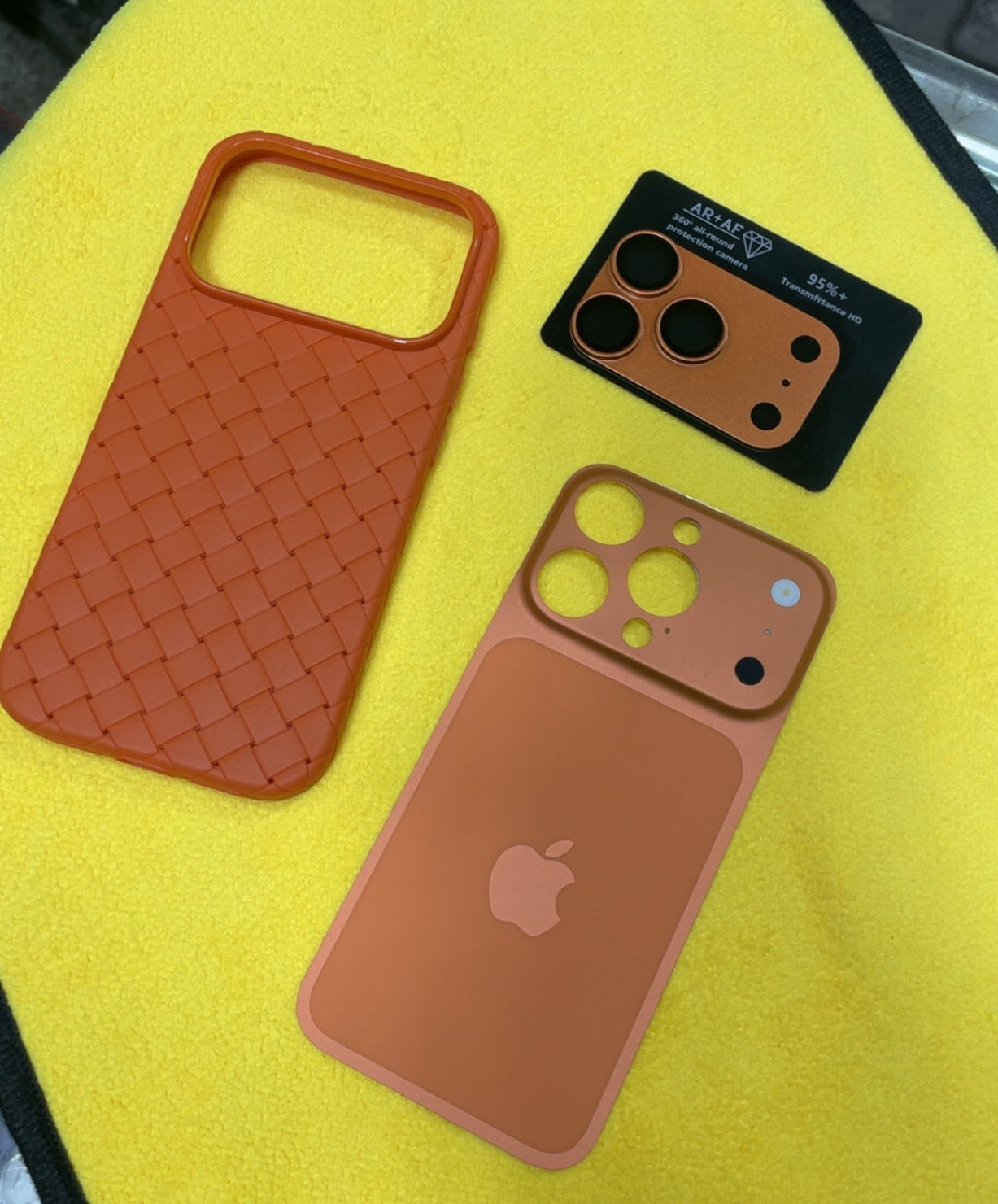 Premium Back Panel Combo (Sheet+Lens+Case) - Convert your iPhone into 17 Pro & 17 Pro Max Style