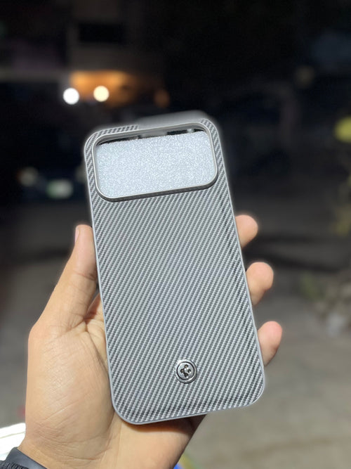 Carbon Fiber Textured Slim Case for iPhone 17 Pro Max