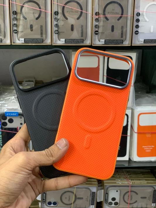 Creative Magsafe Leather Case for iPhone 17 Series
