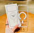 Clear Magnetic MagSafe Case for iPhone 17 Series – Anti-Yellow TPU