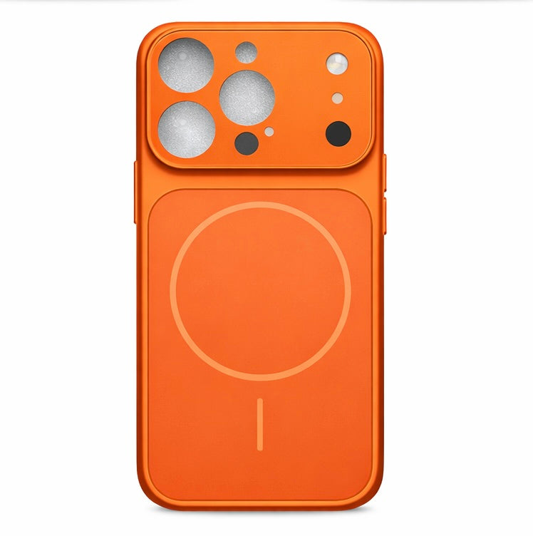 Convert your iPhone into iPhone 17 Pro Max Magnetic AG Glass Phone Case – Shockproof Matte Finish