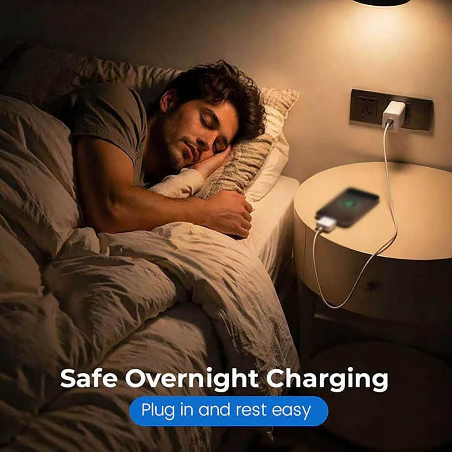 Auto Disconnect Charging Cable Protector, Full Charge Eject Device, Overcharge Protection Adapter for Phone Tablet