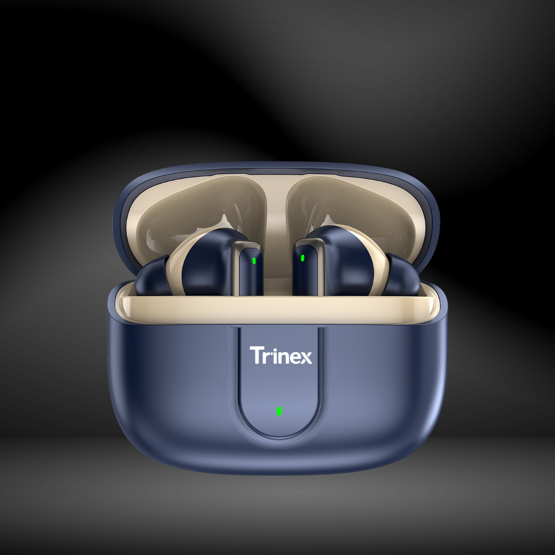 Trinex PowerPods Basic TWS Earbuds – Deep Bass, HD Sound & Gaming Mode