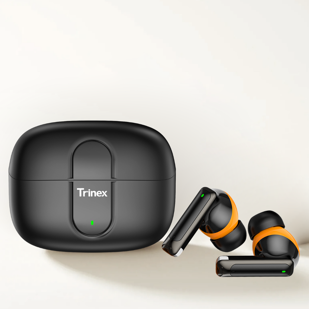 Trinex PowerPods Basic TWS Earbuds – Deep Bass, HD Sound & Gaming Mode