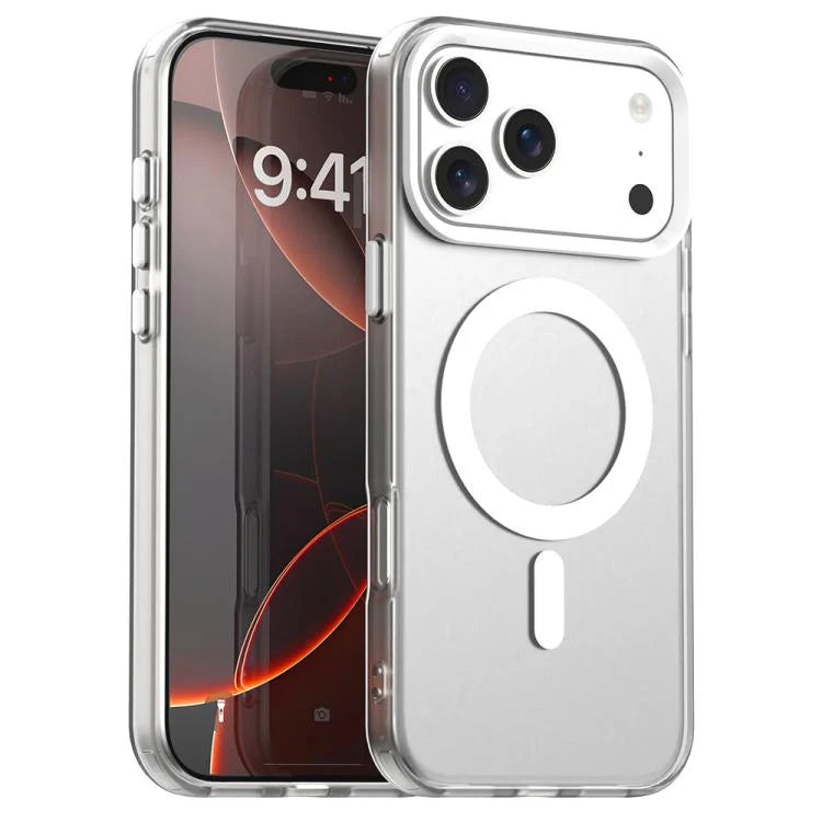 Clear Magnetic MagSafe Case for iPhone 17 Series – Anti-Yellow TPU