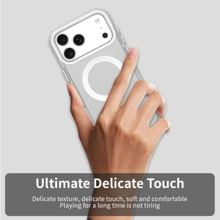 Clear Magnetic MagSafe Case for iPhone 17 Series – Anti-Yellow TPU