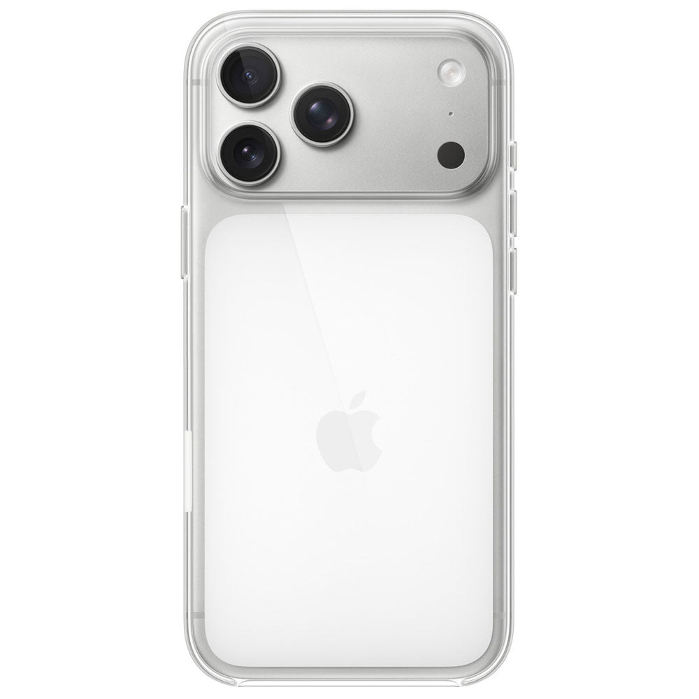 Crystal Clear Anti-Yellow WITH Camera BUTTON Protection Cover for iPhone 17 PRO MAX