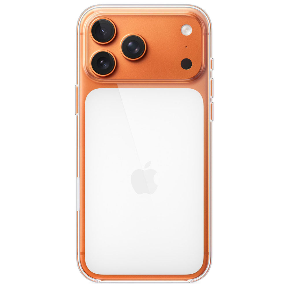 Crystal Clear Anti-Yellow WITH Camera BUTTON Protection Cover for iPhone 17 PRO MAX