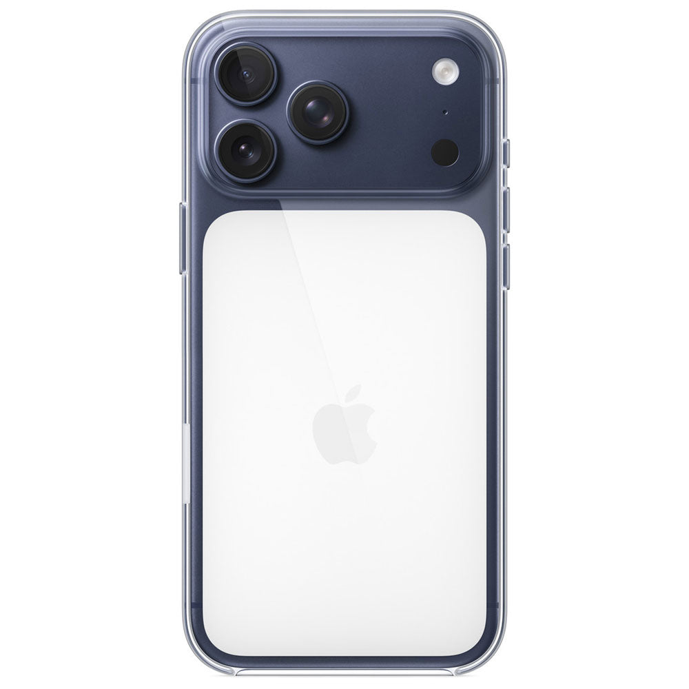 Crystal Clear Anti-Yellow WITH Camera BUTTON Protection Cover for iPhone 17 PRO MAX