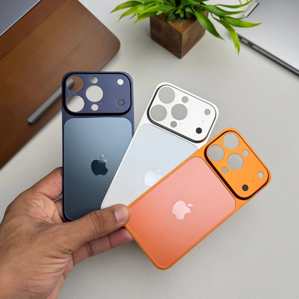 Premium Back Panel for iPhones - Convert your iphone to iPhone 17 Pro & 17 ProMax Style