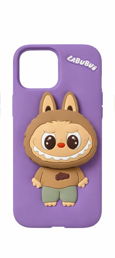 Labubu Cute Bear Cartoon Case – Stylish Shockproof Phone Cover for iPhone