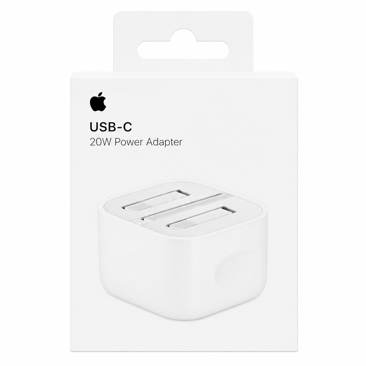 iPhone 20W Fast Charger Adapter 3-Pin Adapter