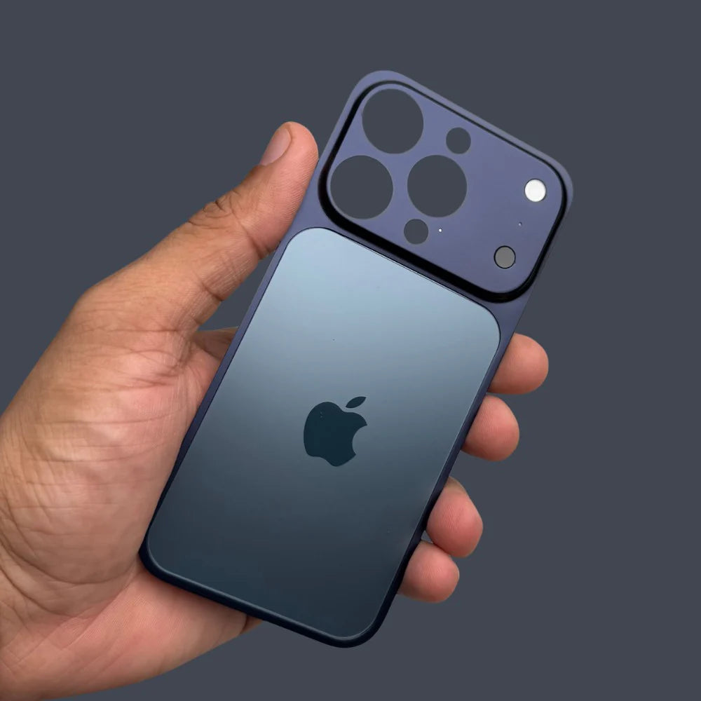 Premium Back Panel for iPhones - Convert your iphone to iPhone 17 Pro & 17 ProMax Style