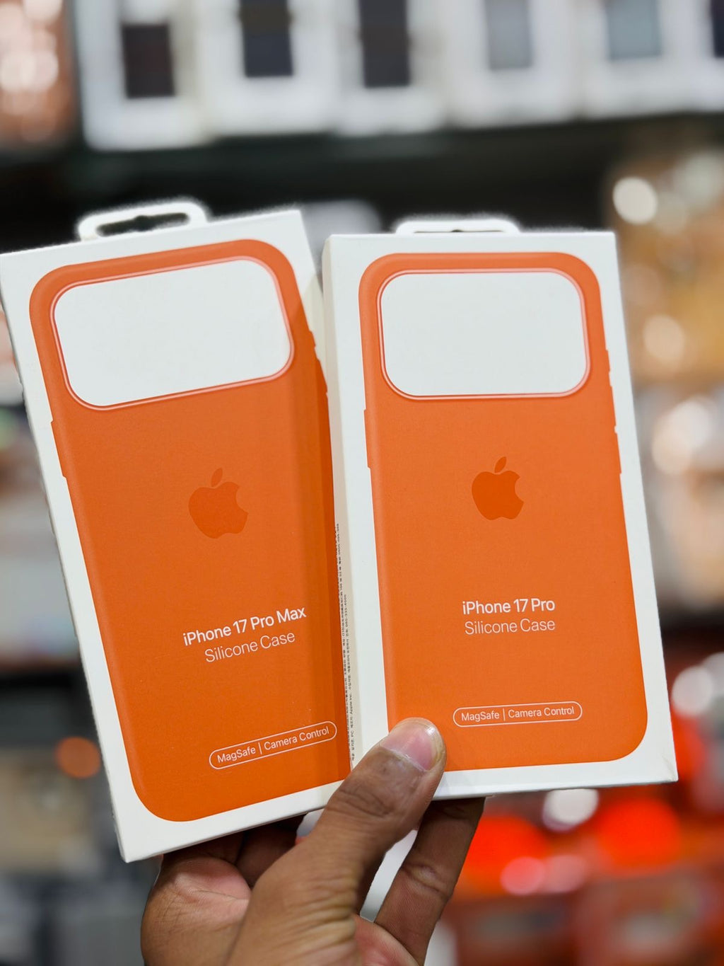 Premium Silicone Case for iPhone 17 Pro & 17 Pro Max – Soft Touch Protection