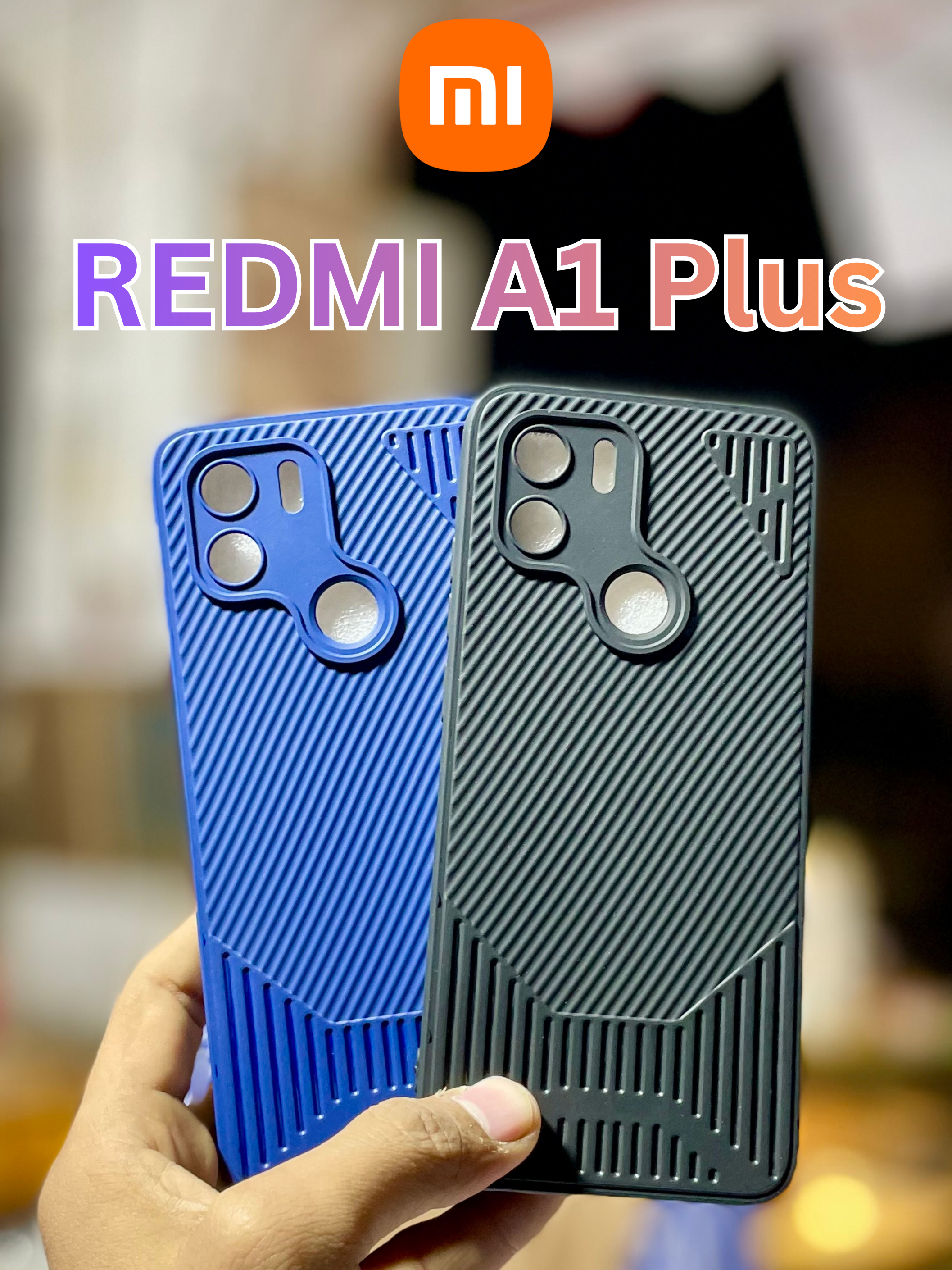 Premium Shockproof Back Cover for Xiaomi Redmi A1 Plus